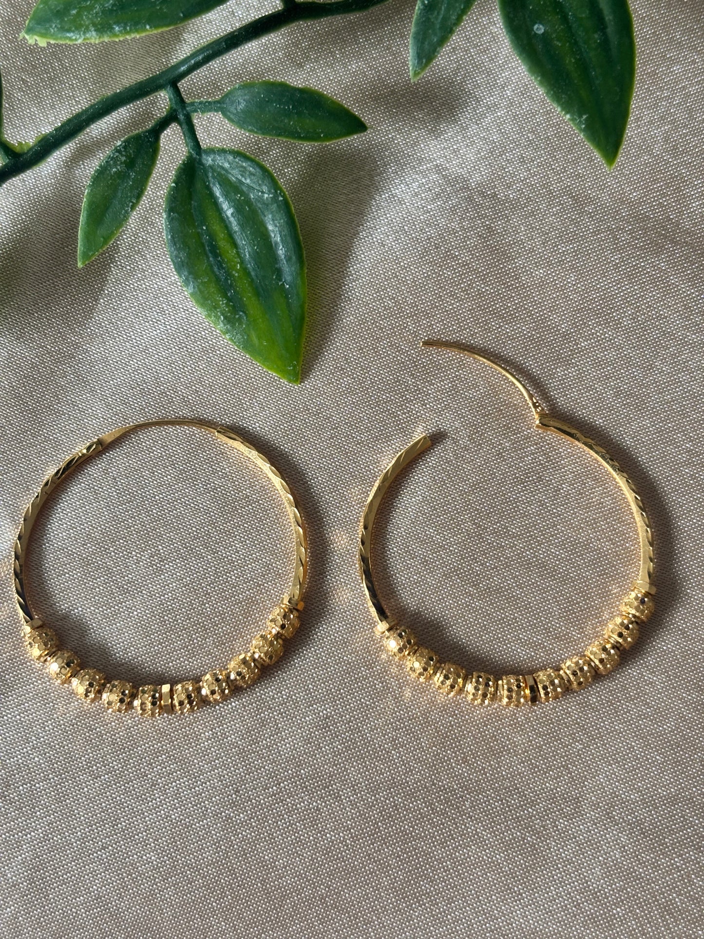 22ct gold earrings