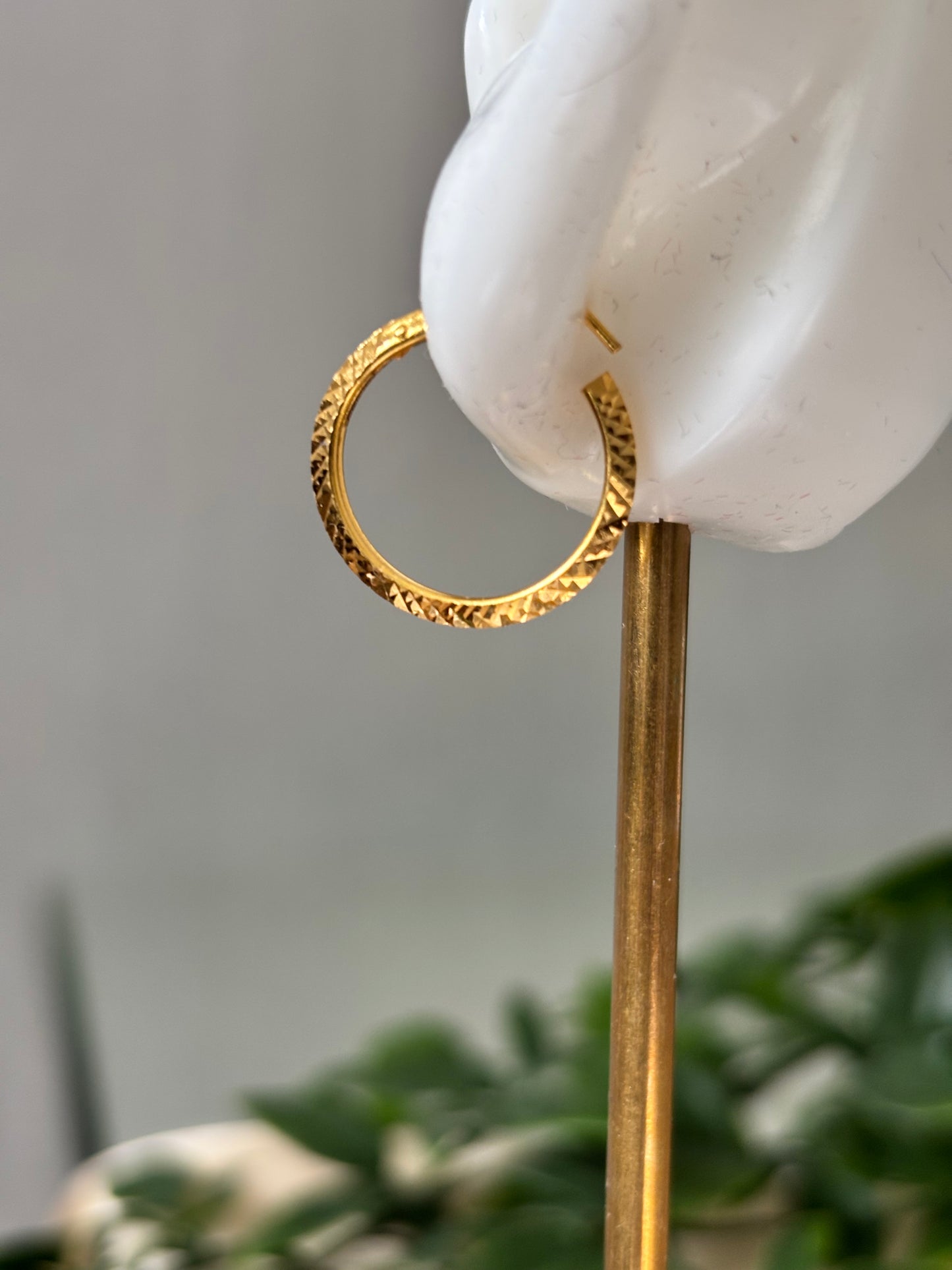 22ct gold earrings