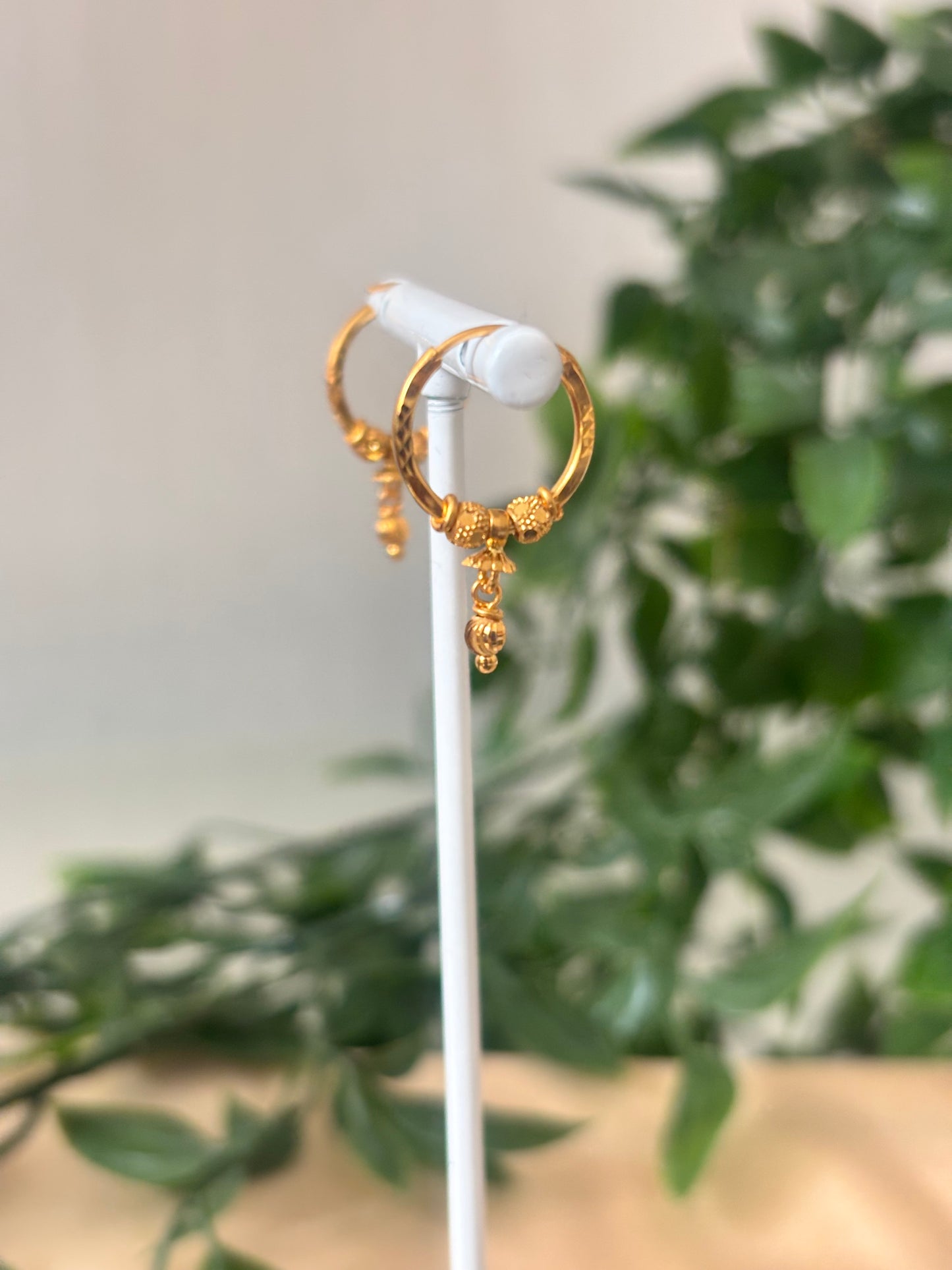 22ct gold earrings