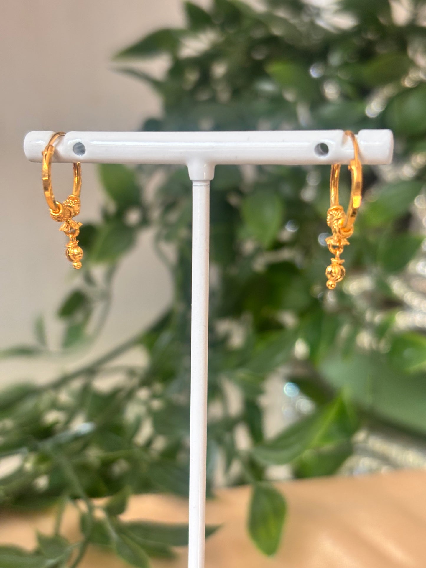 22ct gold earrings