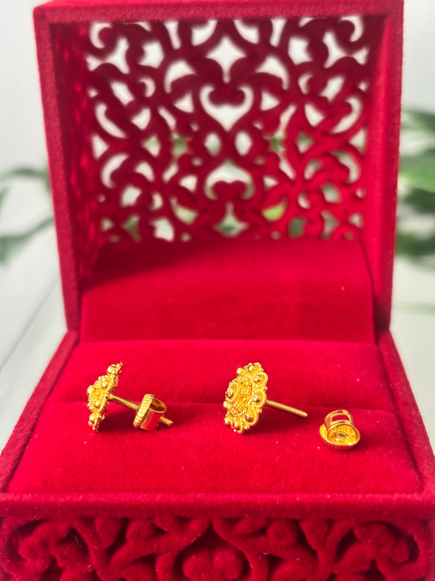 22ct gold earrings