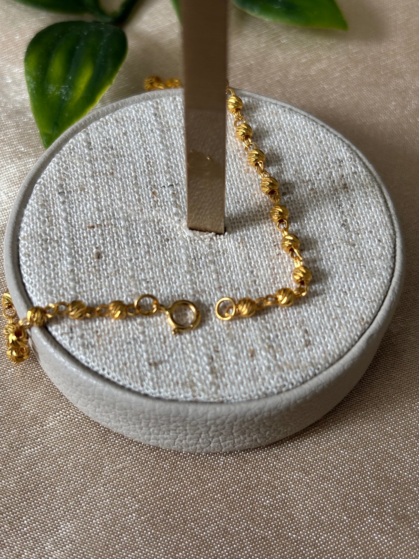 22ct gold bracelet