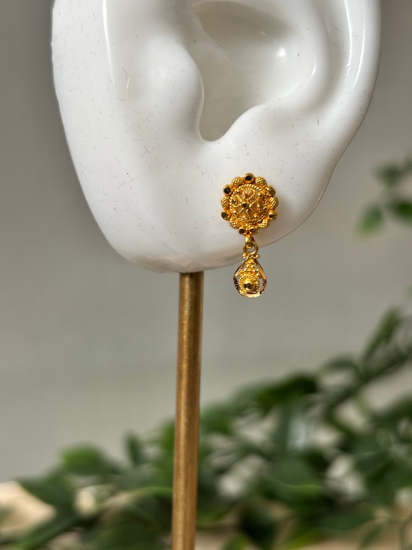 22ct gold earrings
