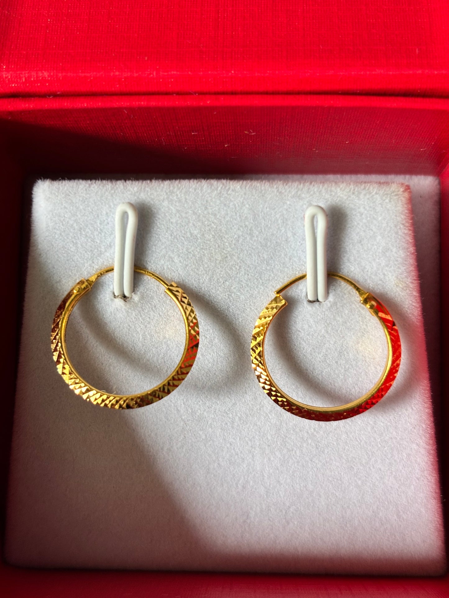 22ct gold earrings