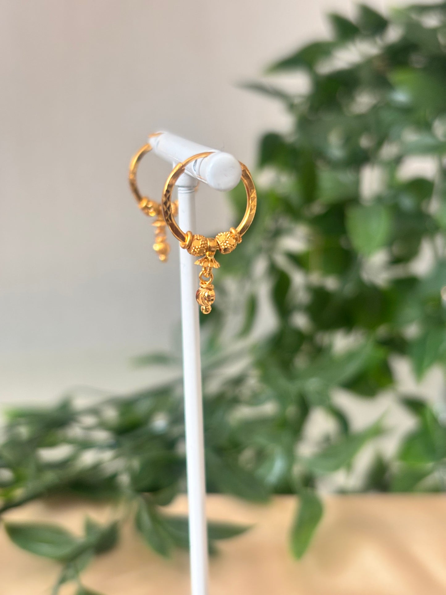22ct gold earrings