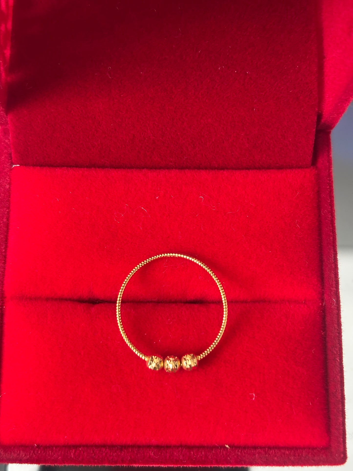 22ct gold dainty ring