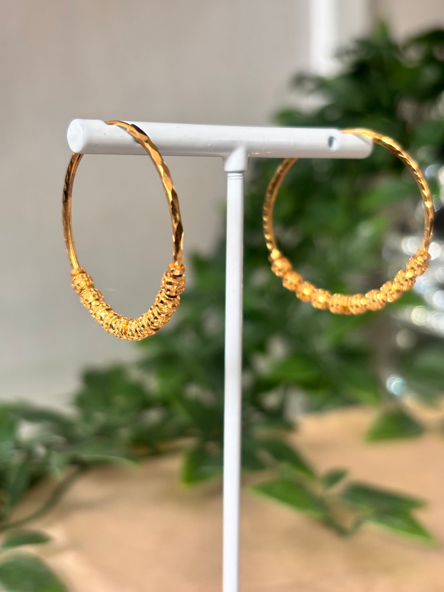 22ct gold earrings
