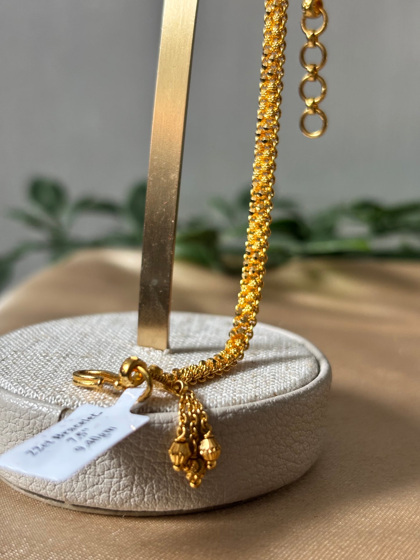 22ct gold bracelet
