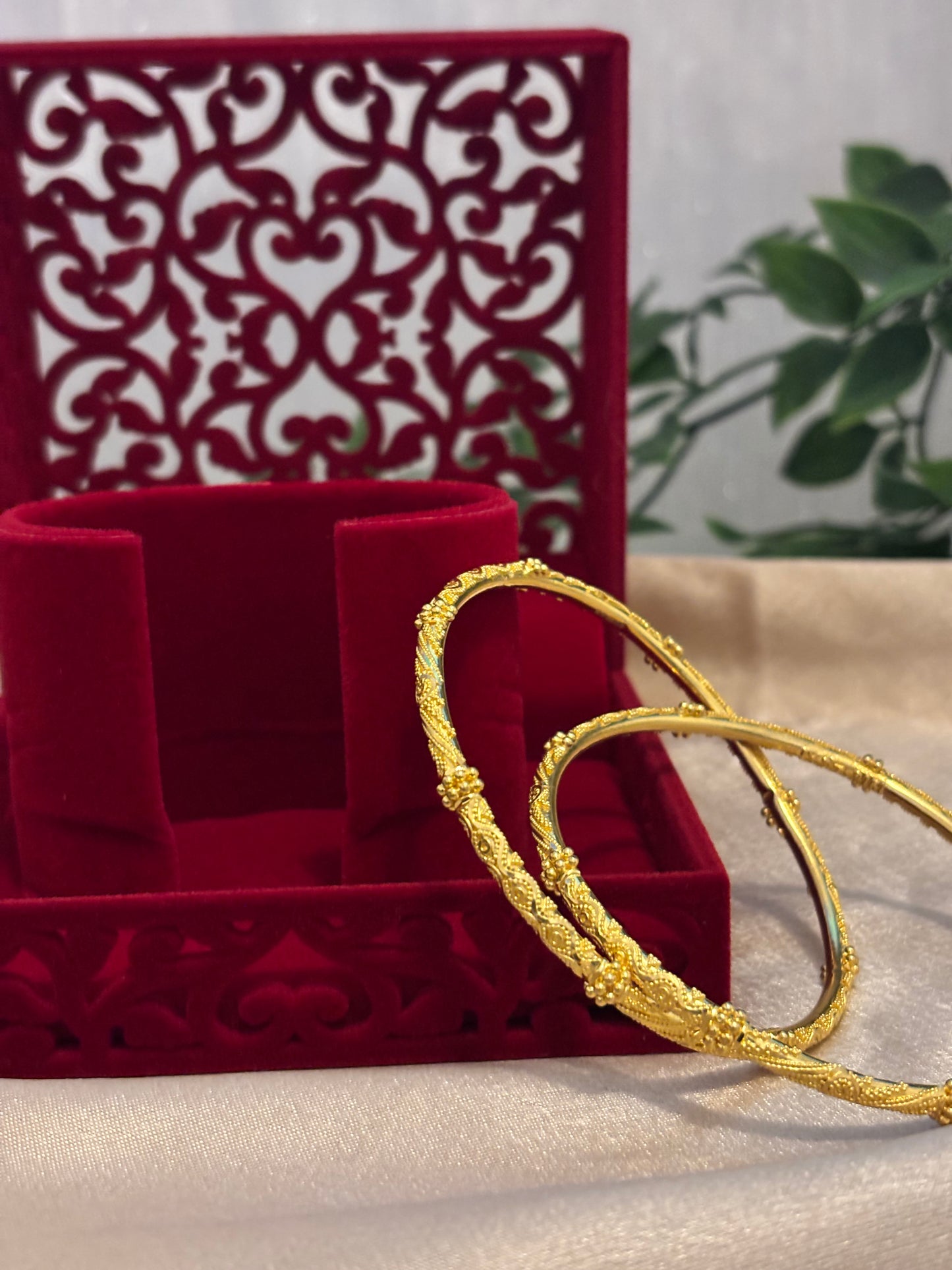 22ct gold bangles