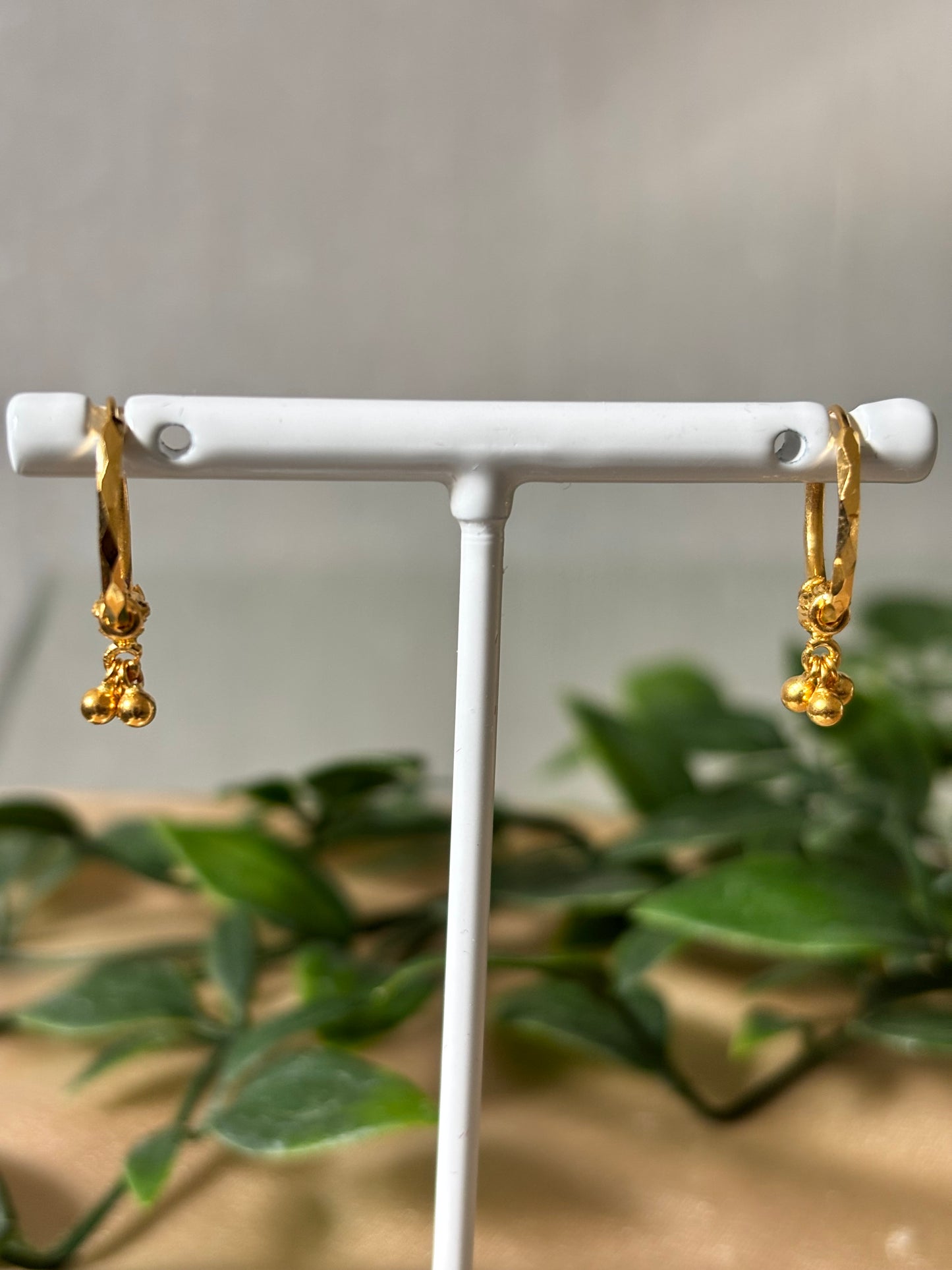 22ct gold earrings