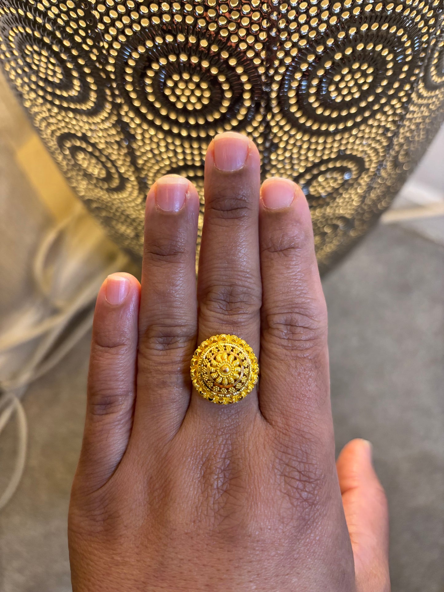 22ct gold ring