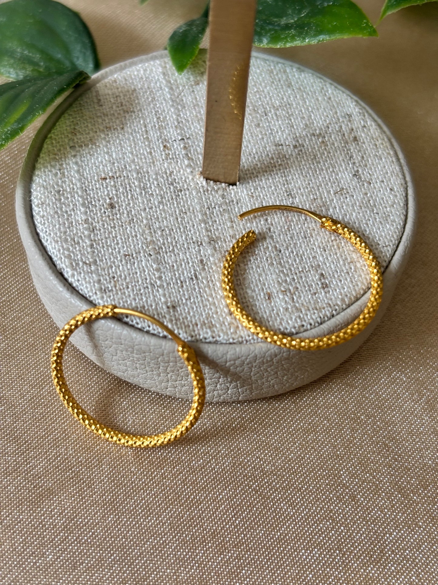 22ct gold earrings