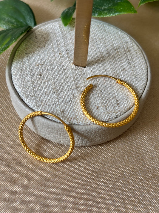 22ct gold earrings