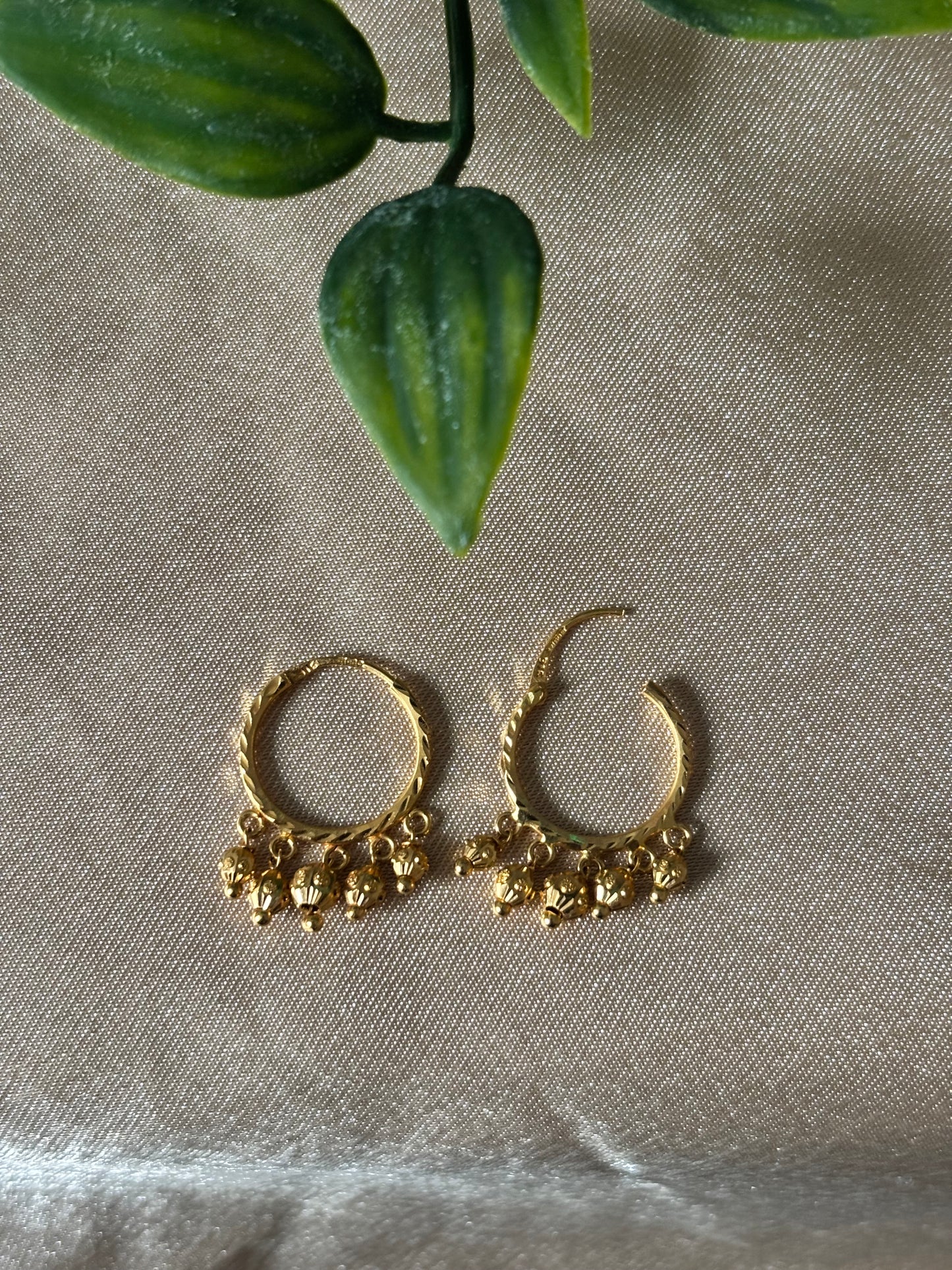22ct gold earrings