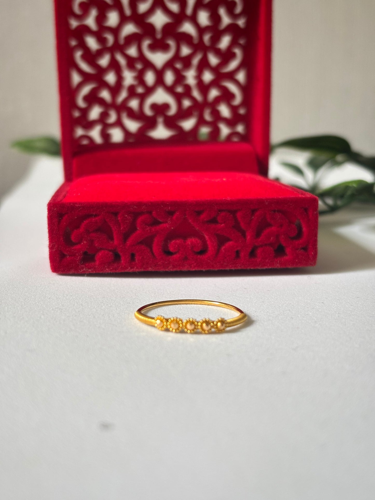 22k gold ring