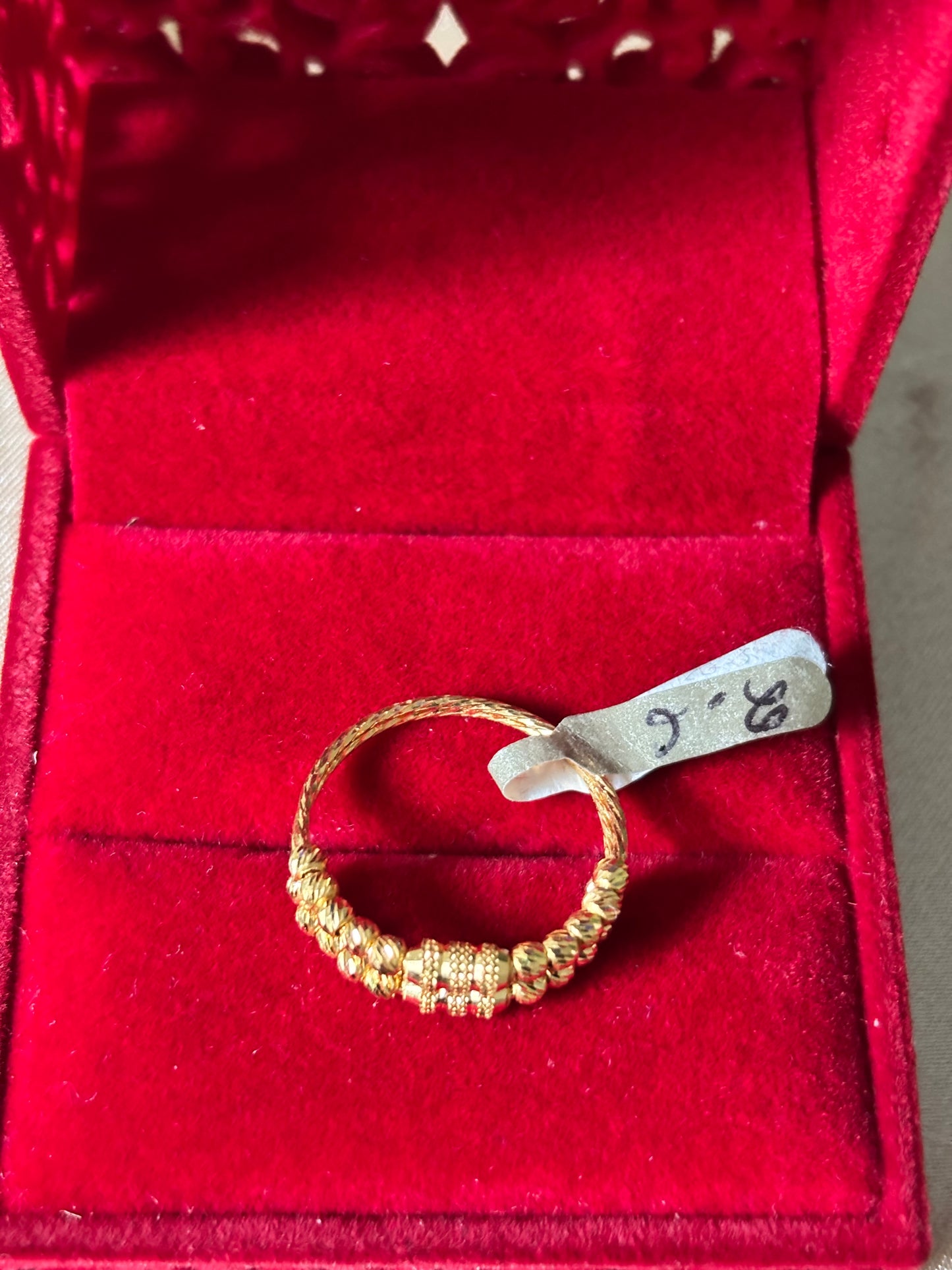 22ct gold ring