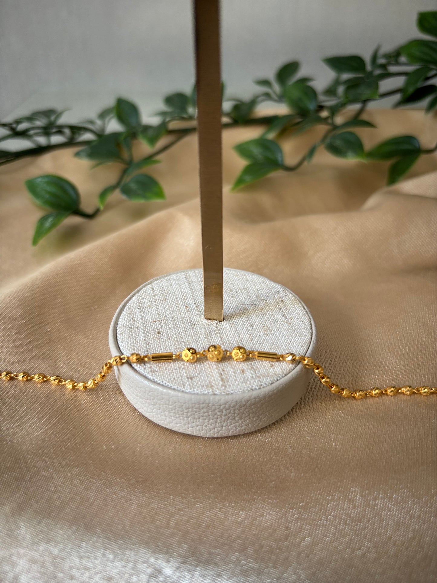 22k gold bracelet