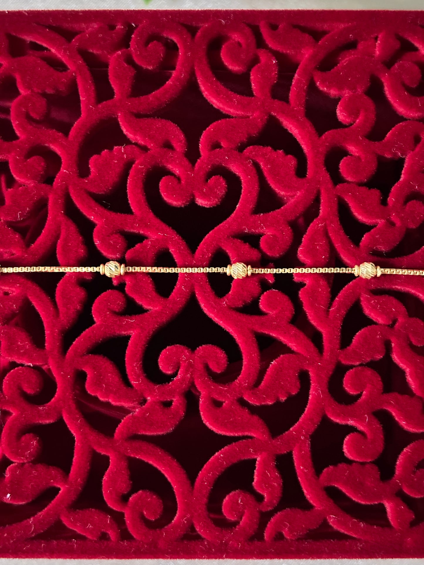 22ct gold baby bracelet