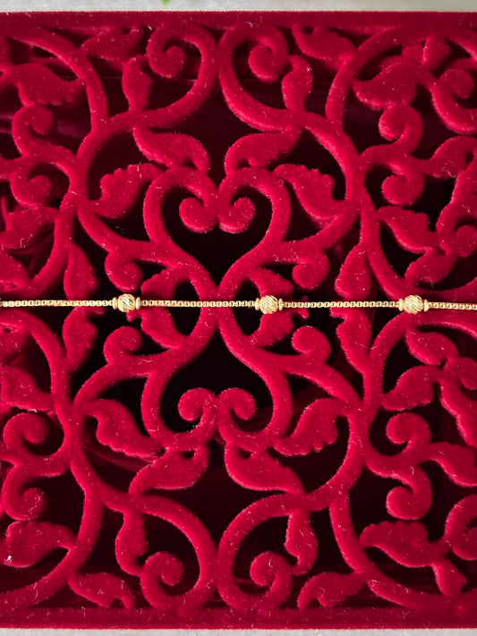 22ct gold baby bracelet