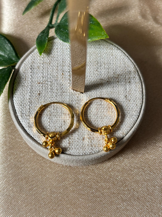 22ct gold earrings