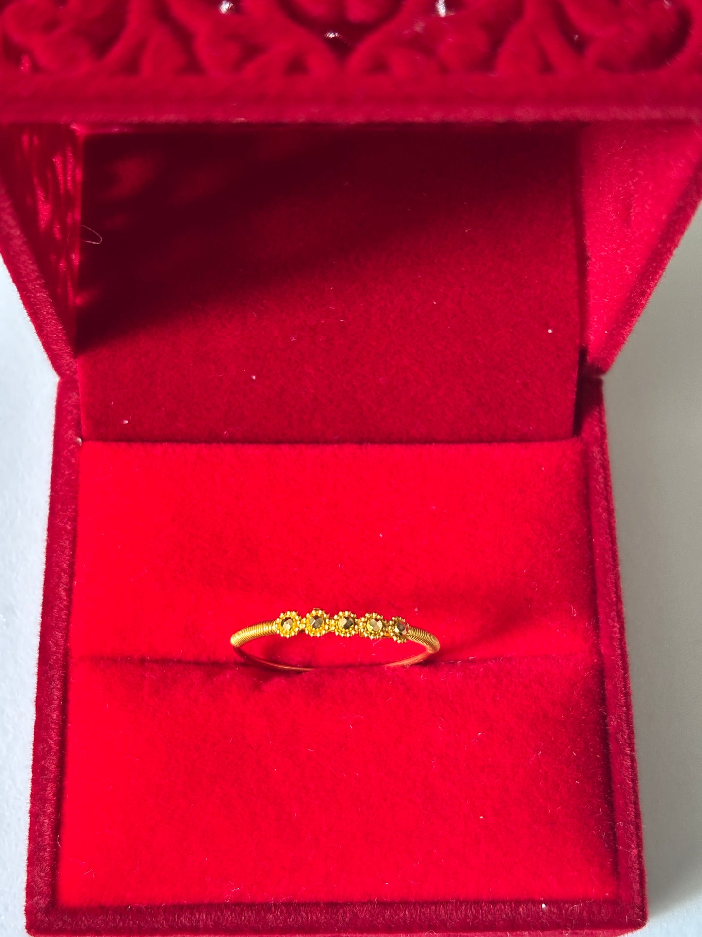 22k gold ring