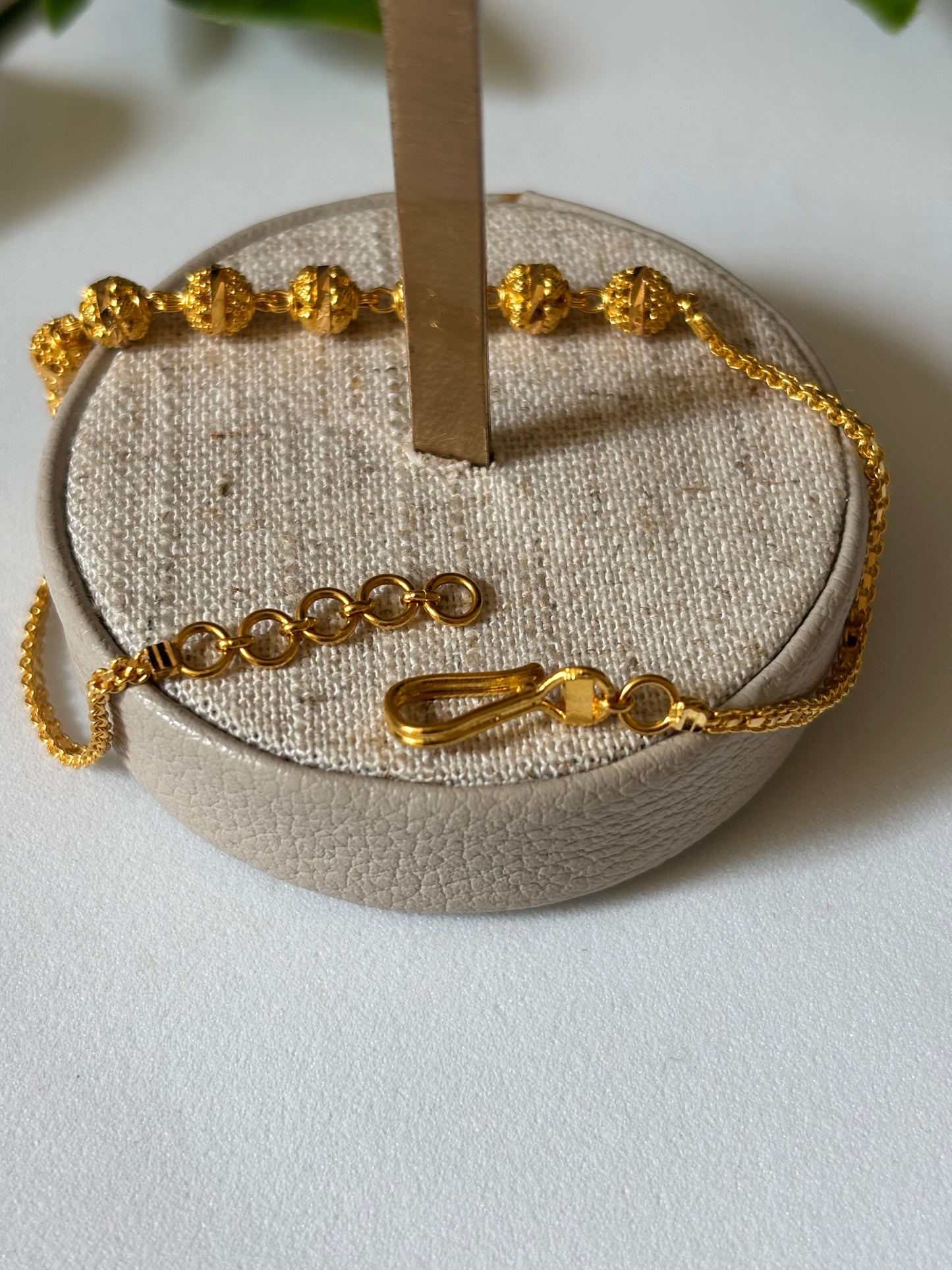 22k gold bracelet