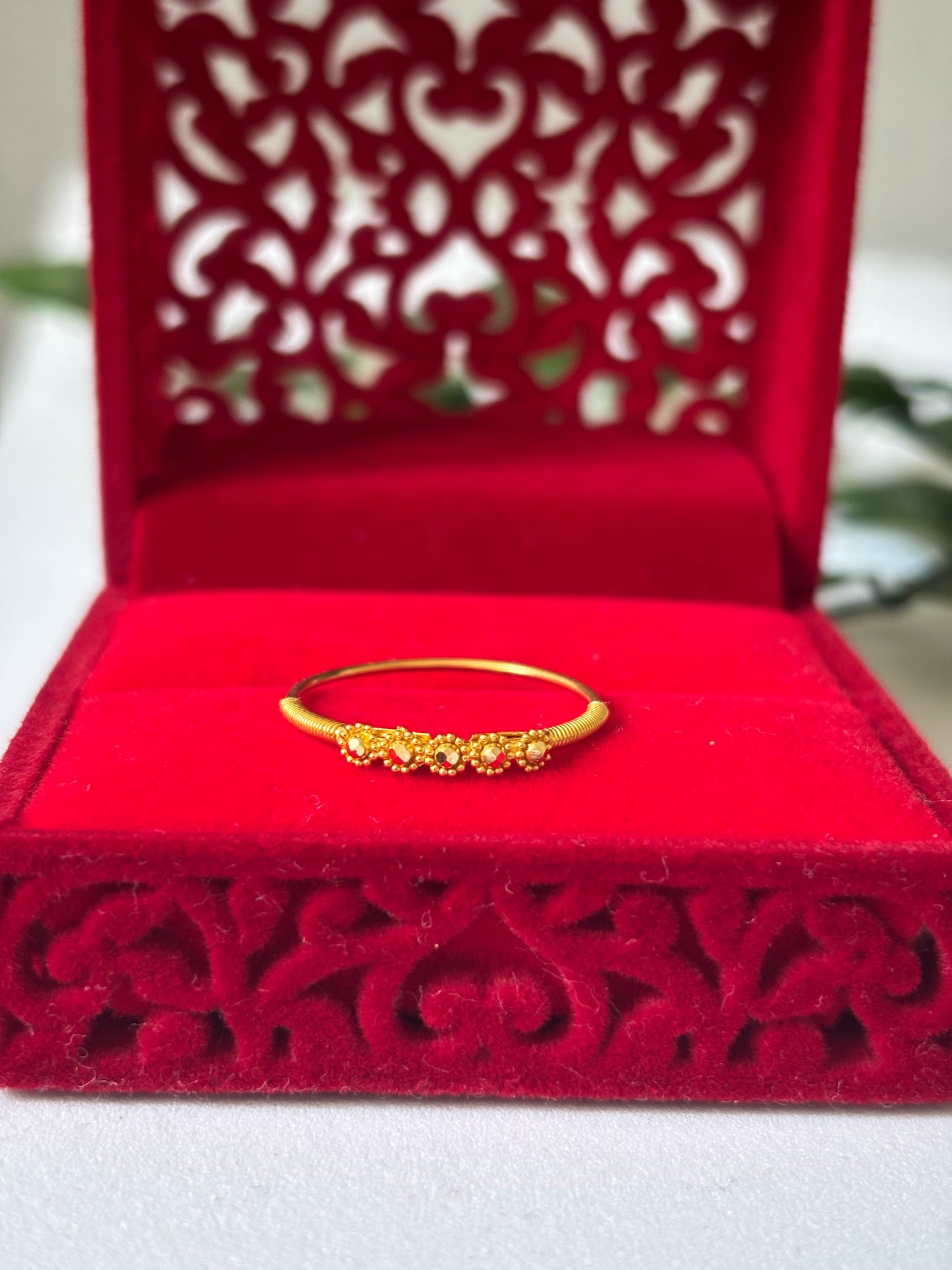 22k gold ring