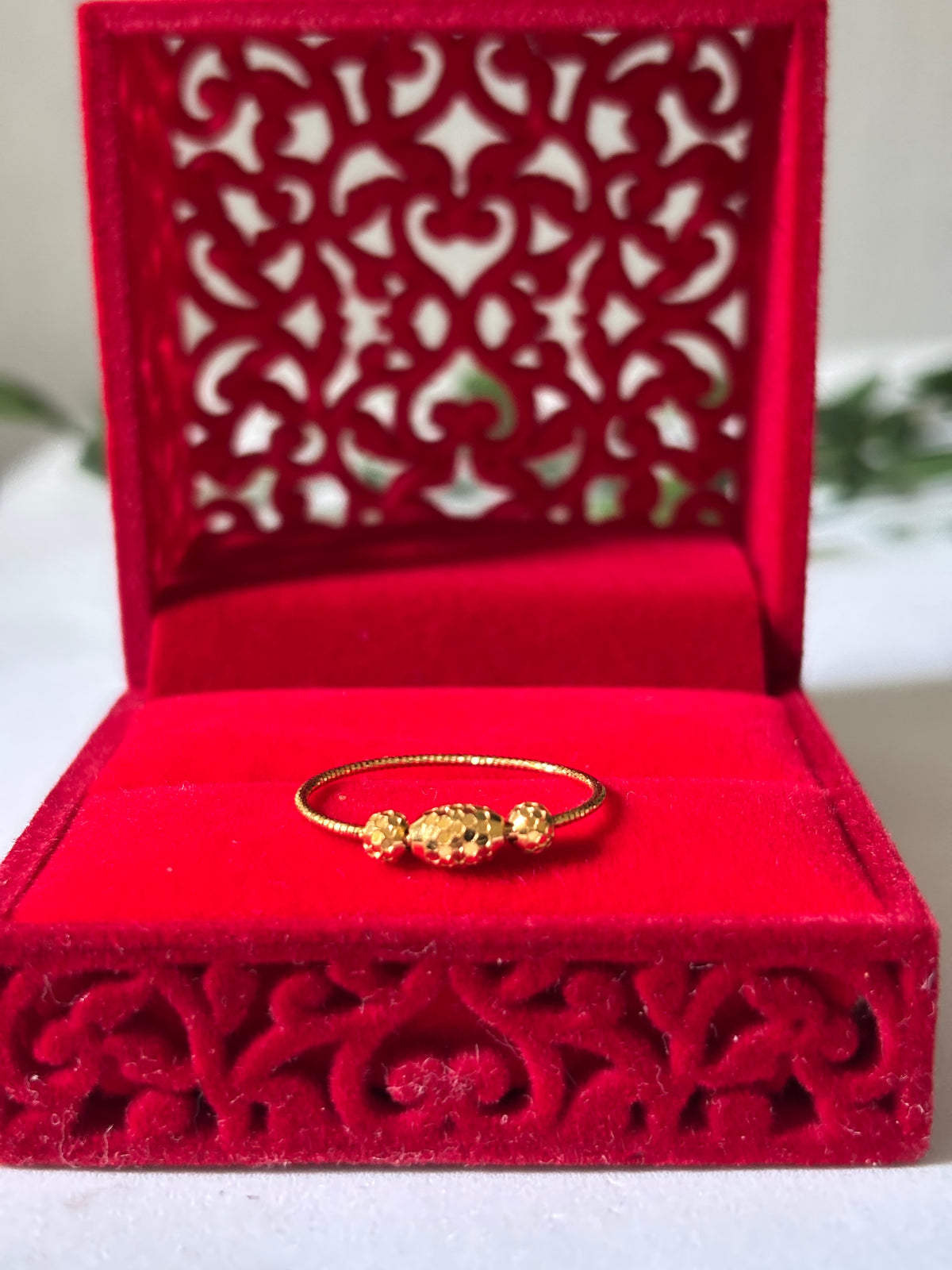22k gold ring