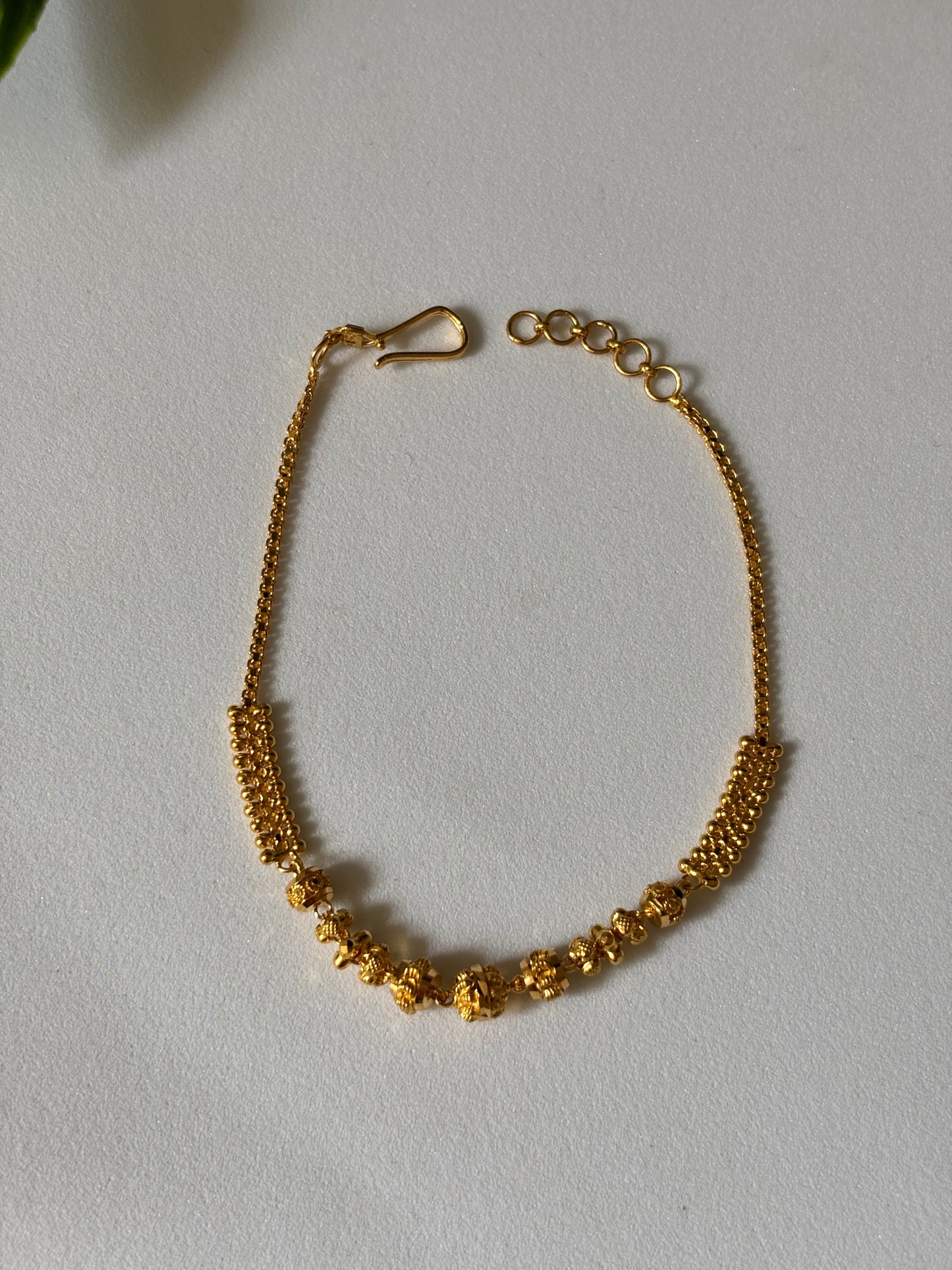 22k gold bracelet