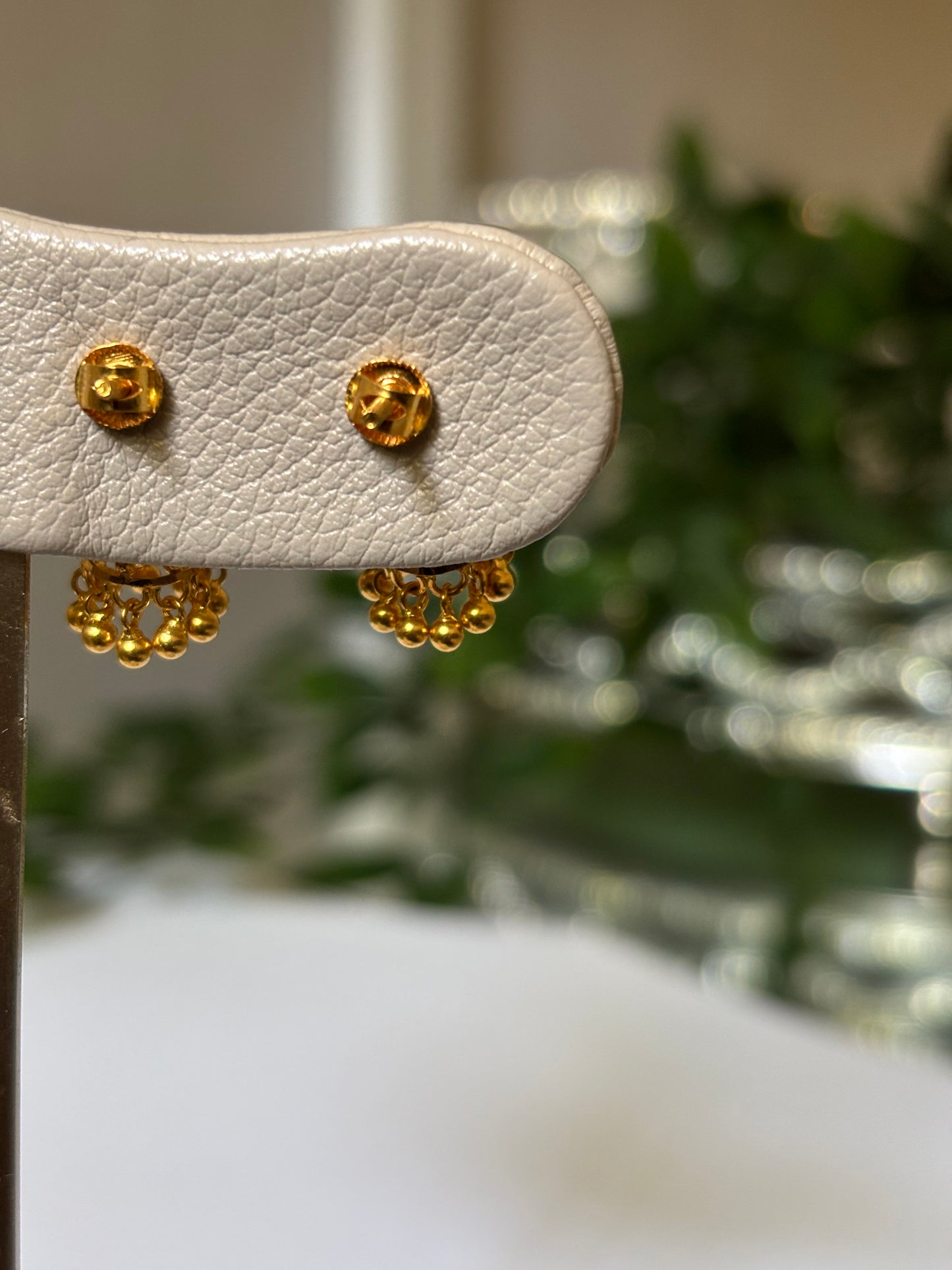 22k gold earrings