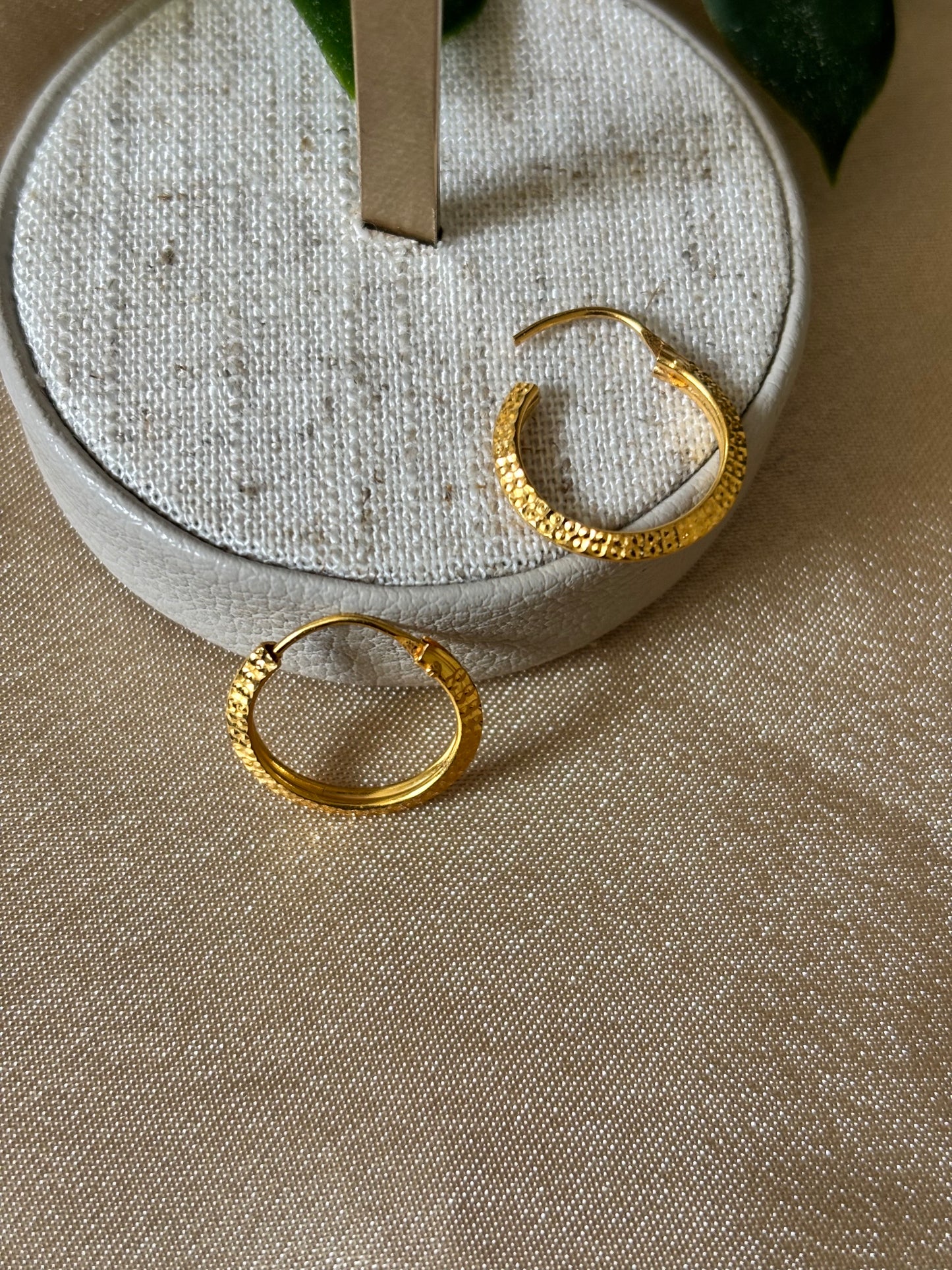 22ct gold earrings