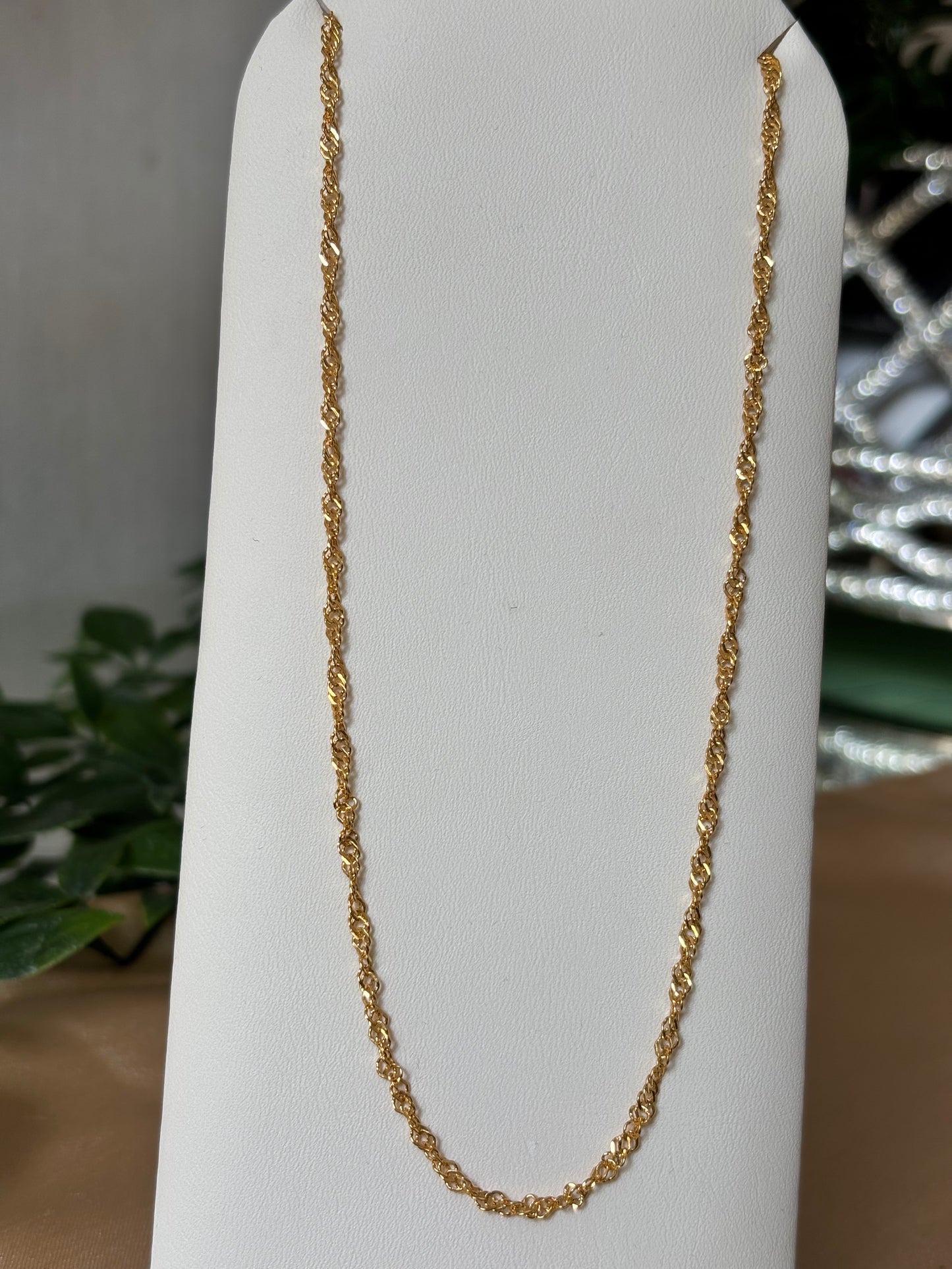 22ct gold chain