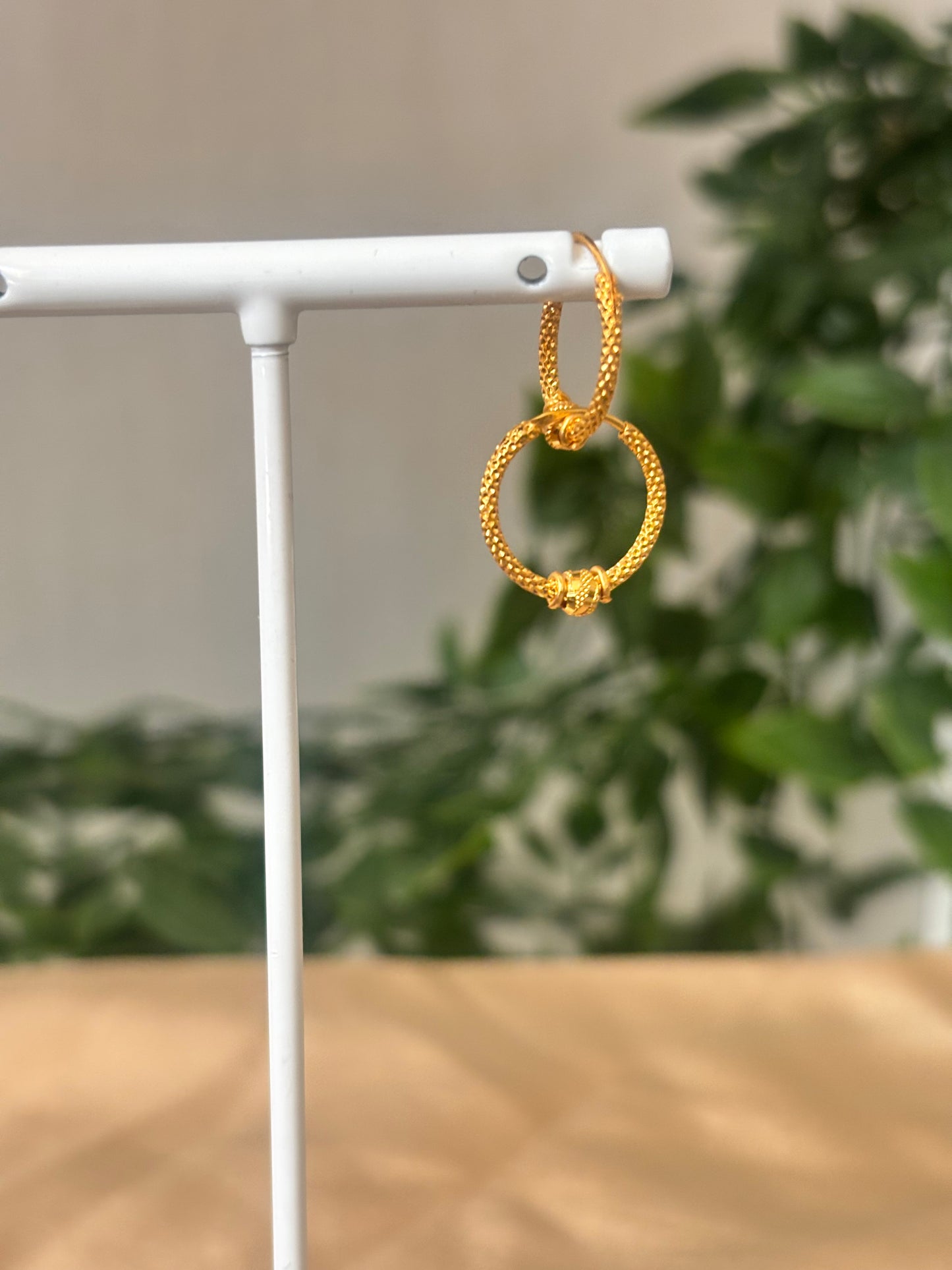 22ct gold earrings