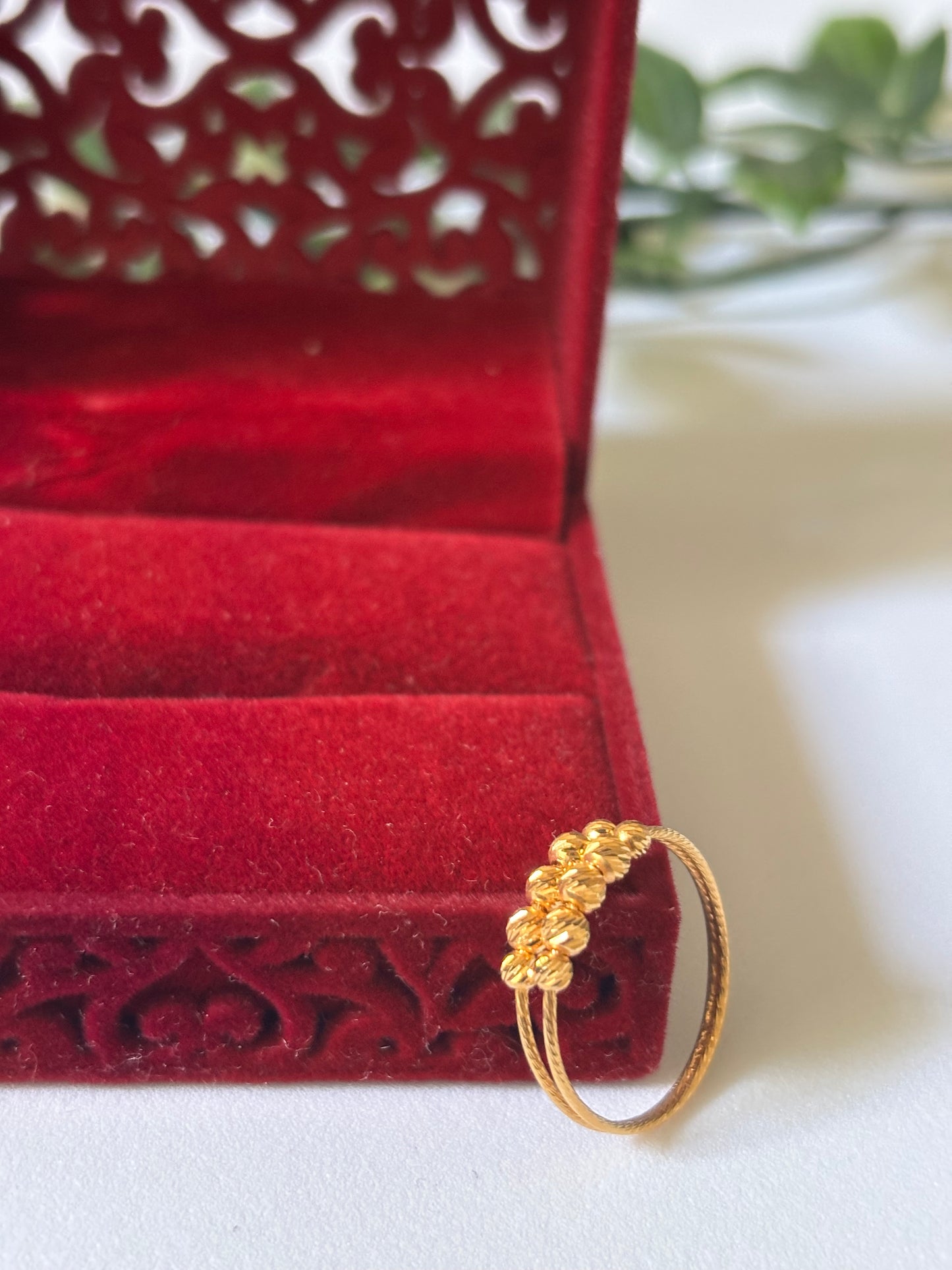 22k gold ring