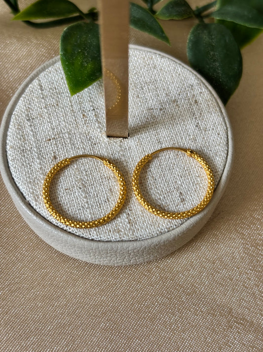 22ct gold earrings