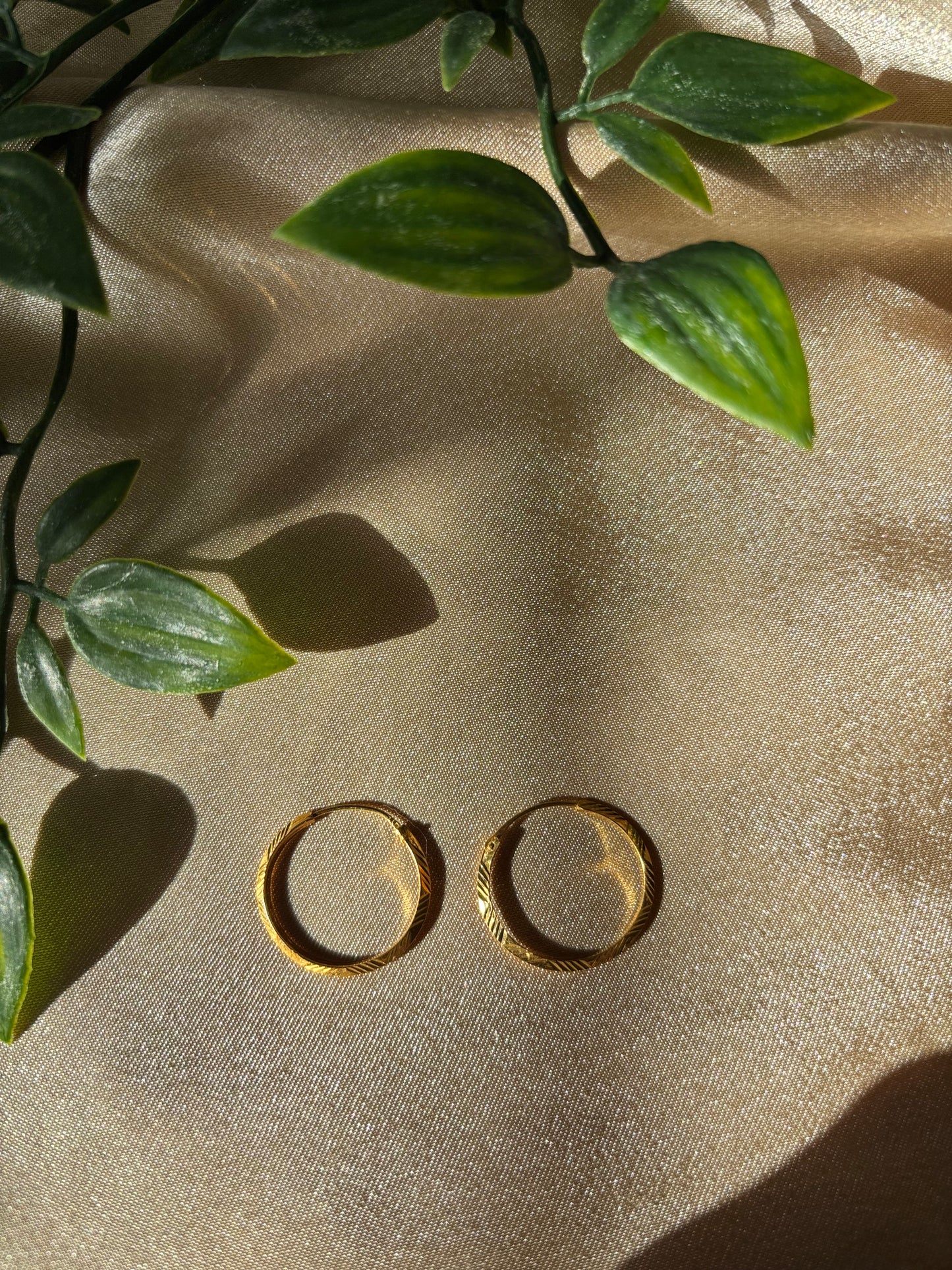 22ct gold earrings