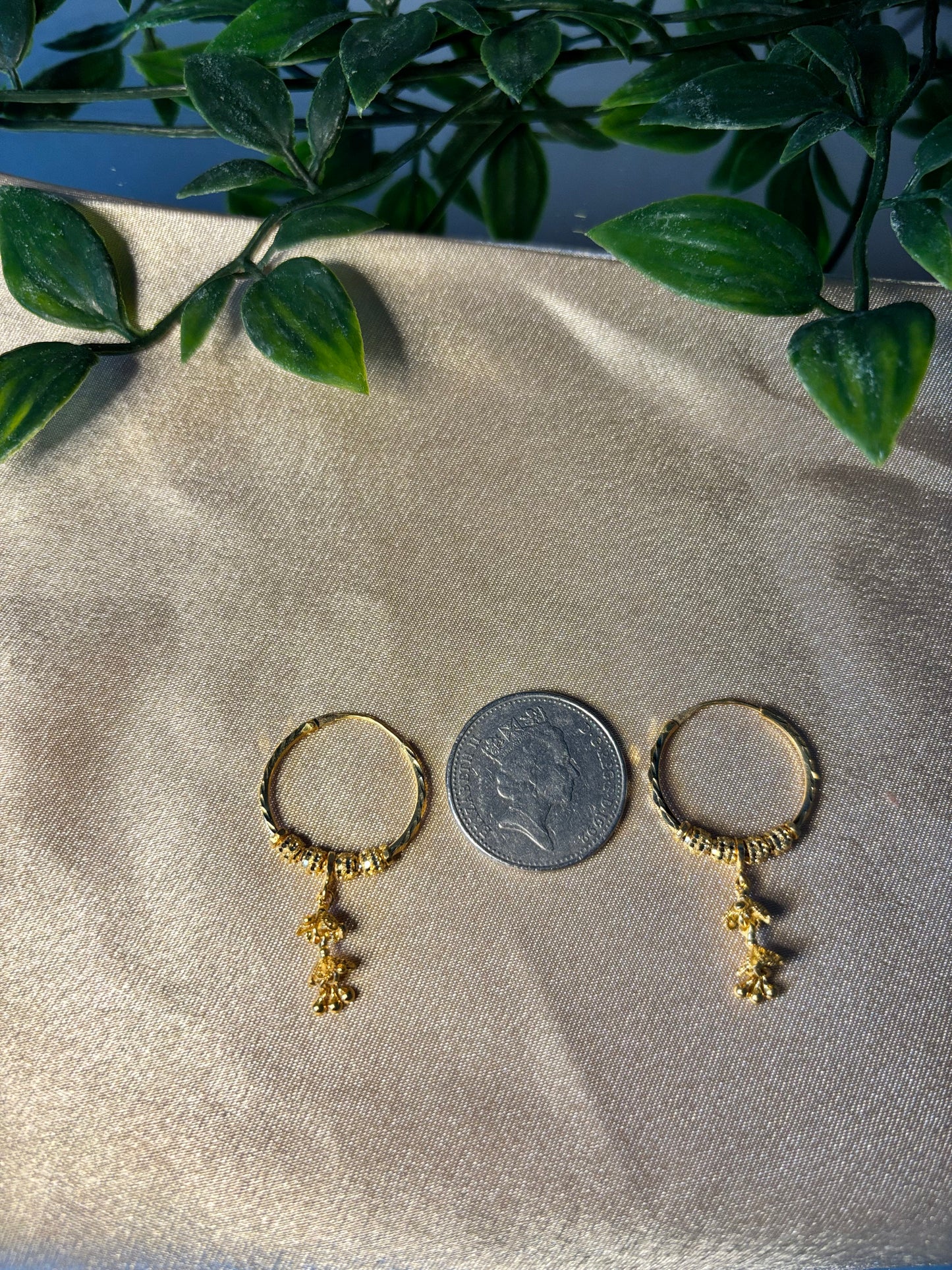 22ct gold earrings