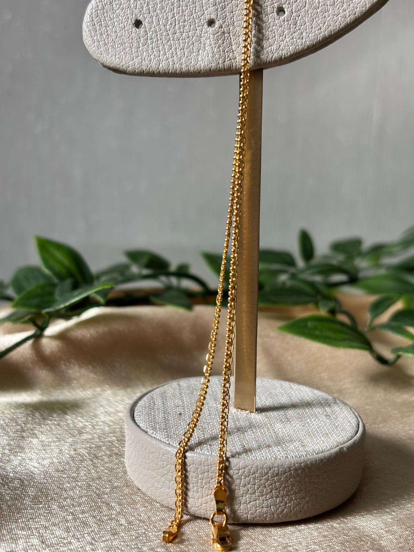 22ct gold anklet