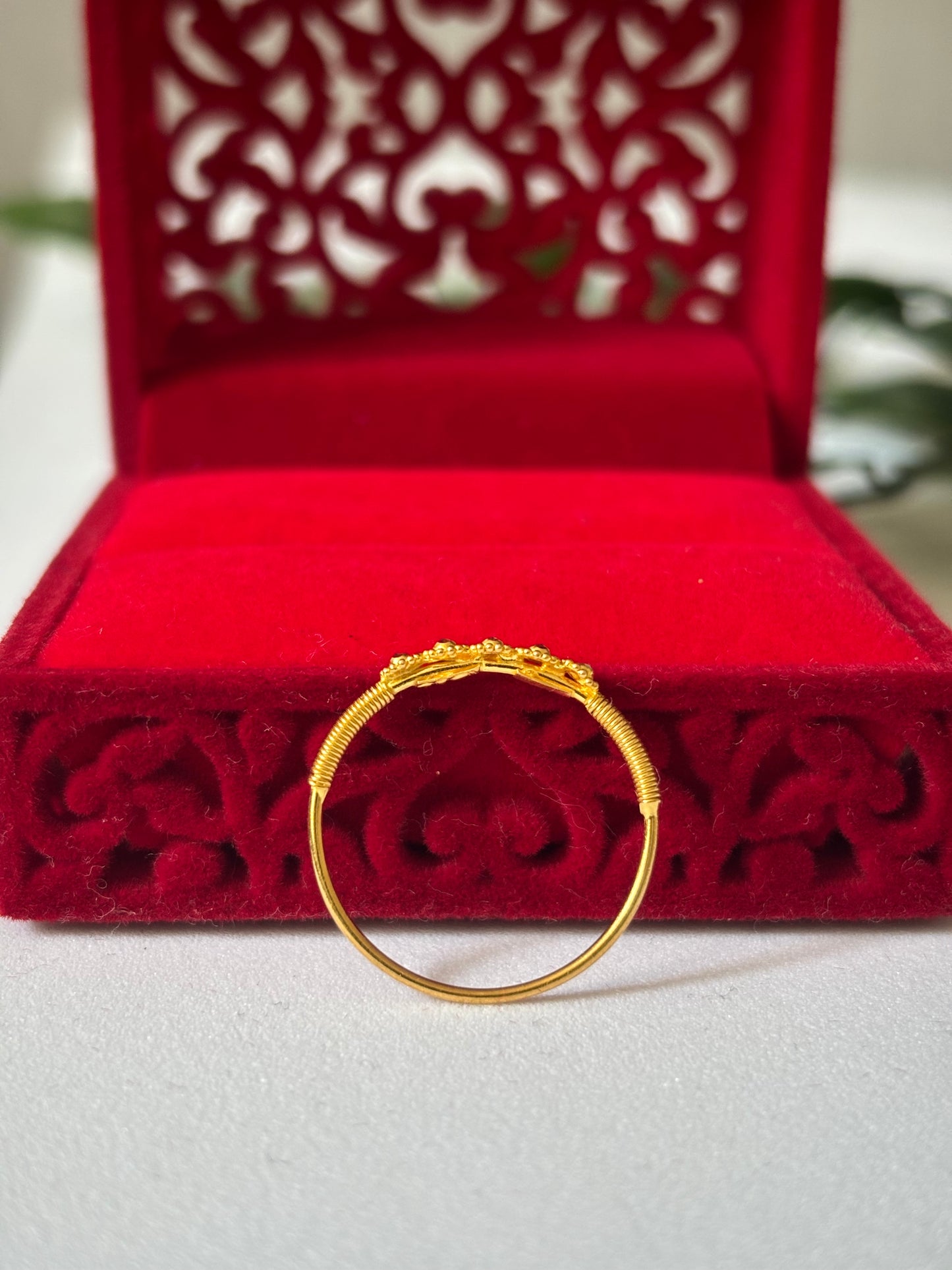 22k gold ring