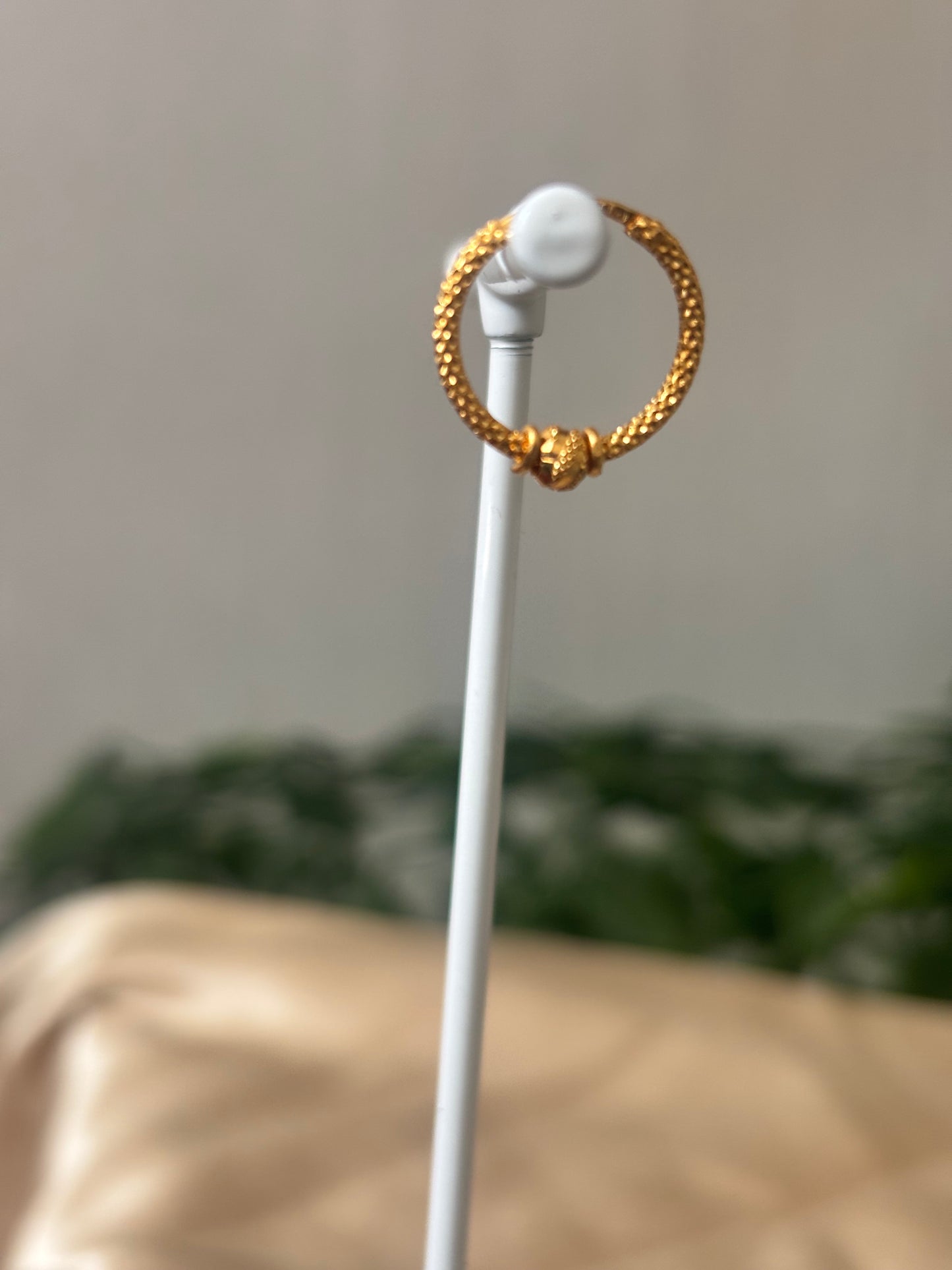 22ct gold earrings