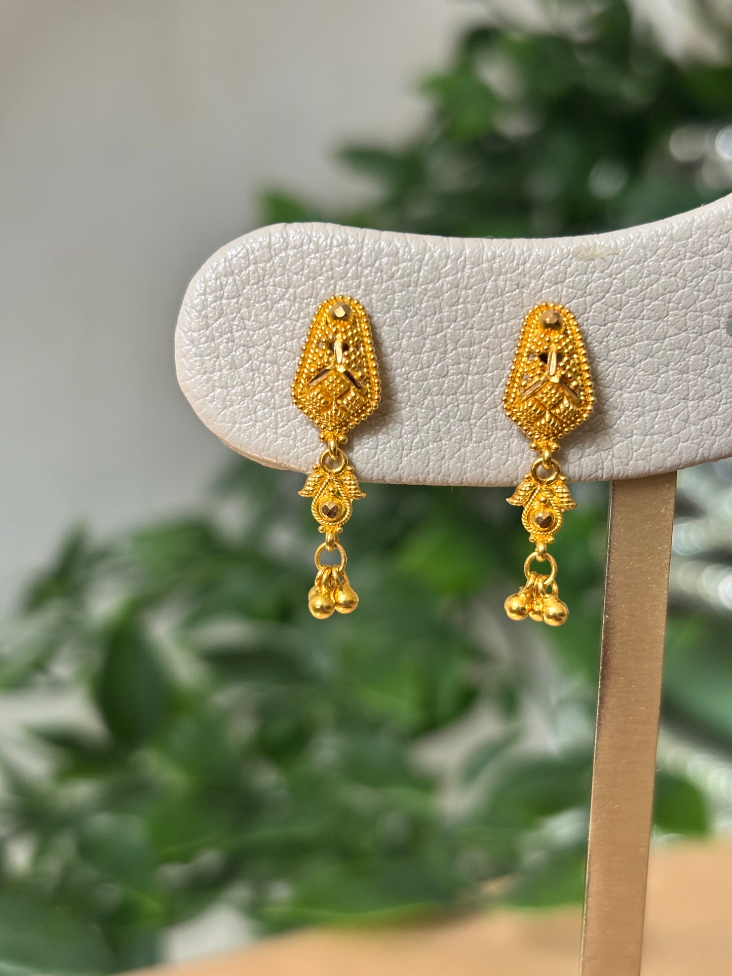 22ct gold earrings