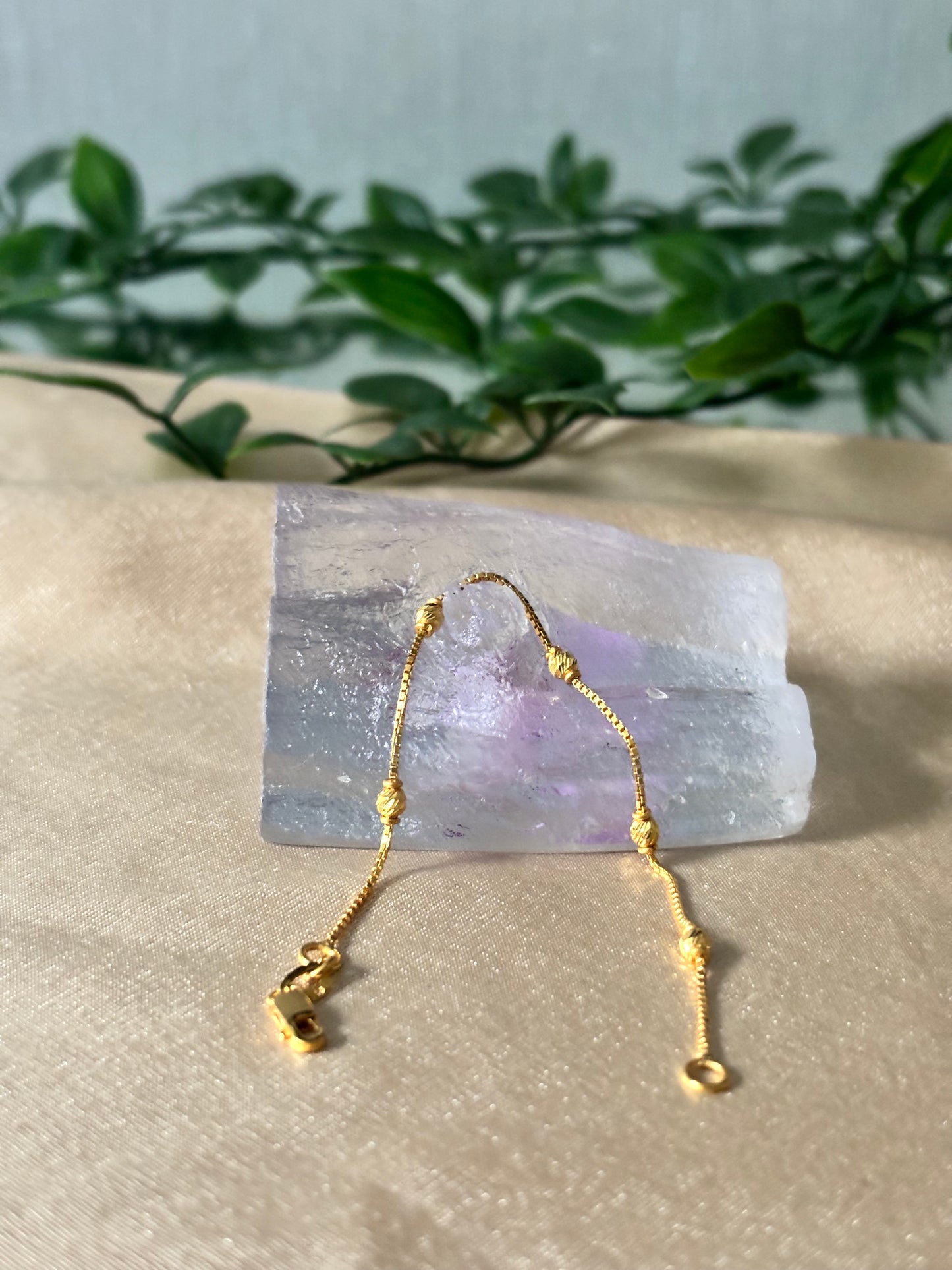 22ct gold baby bracelet