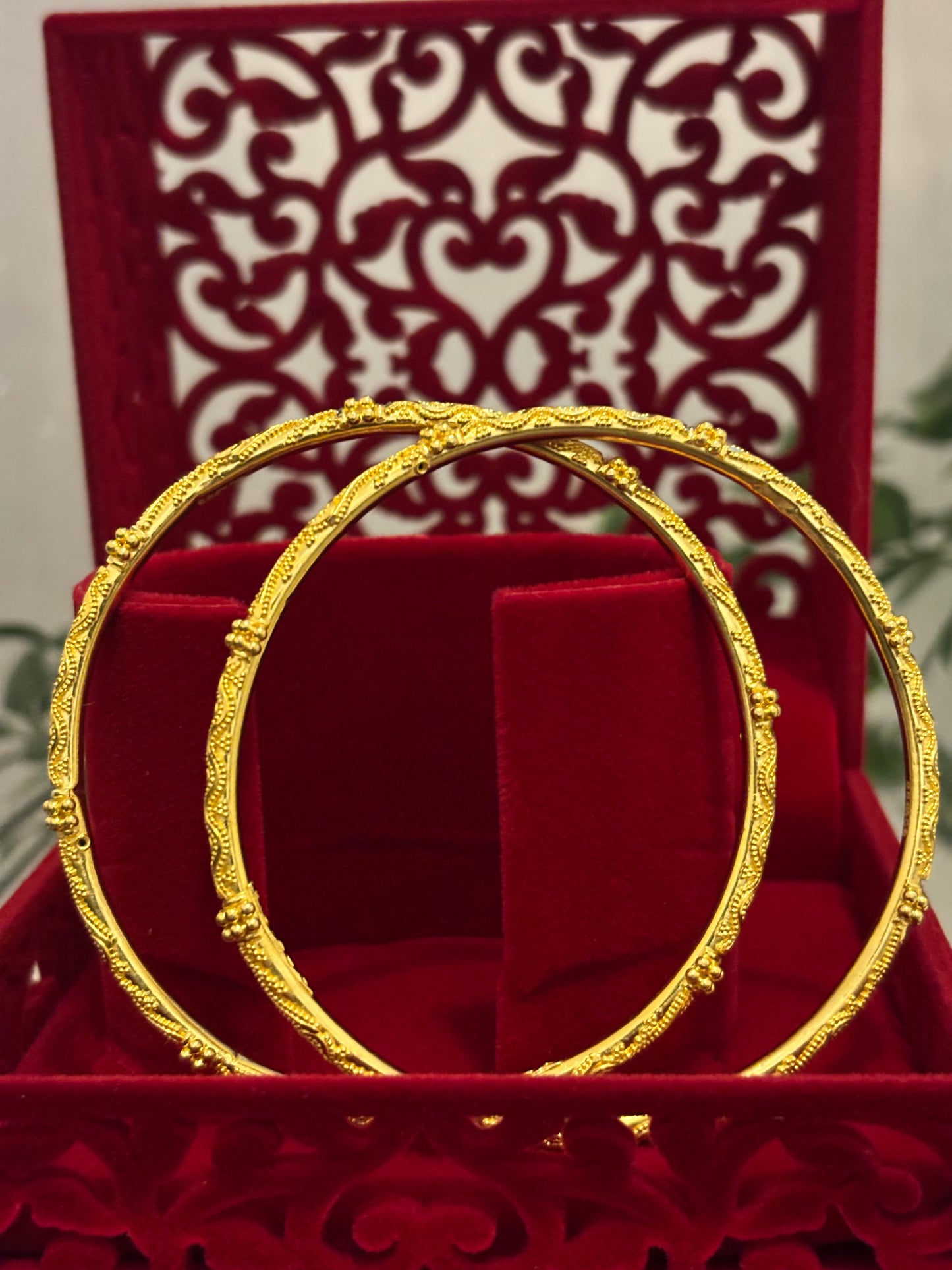 22ct gold bangles