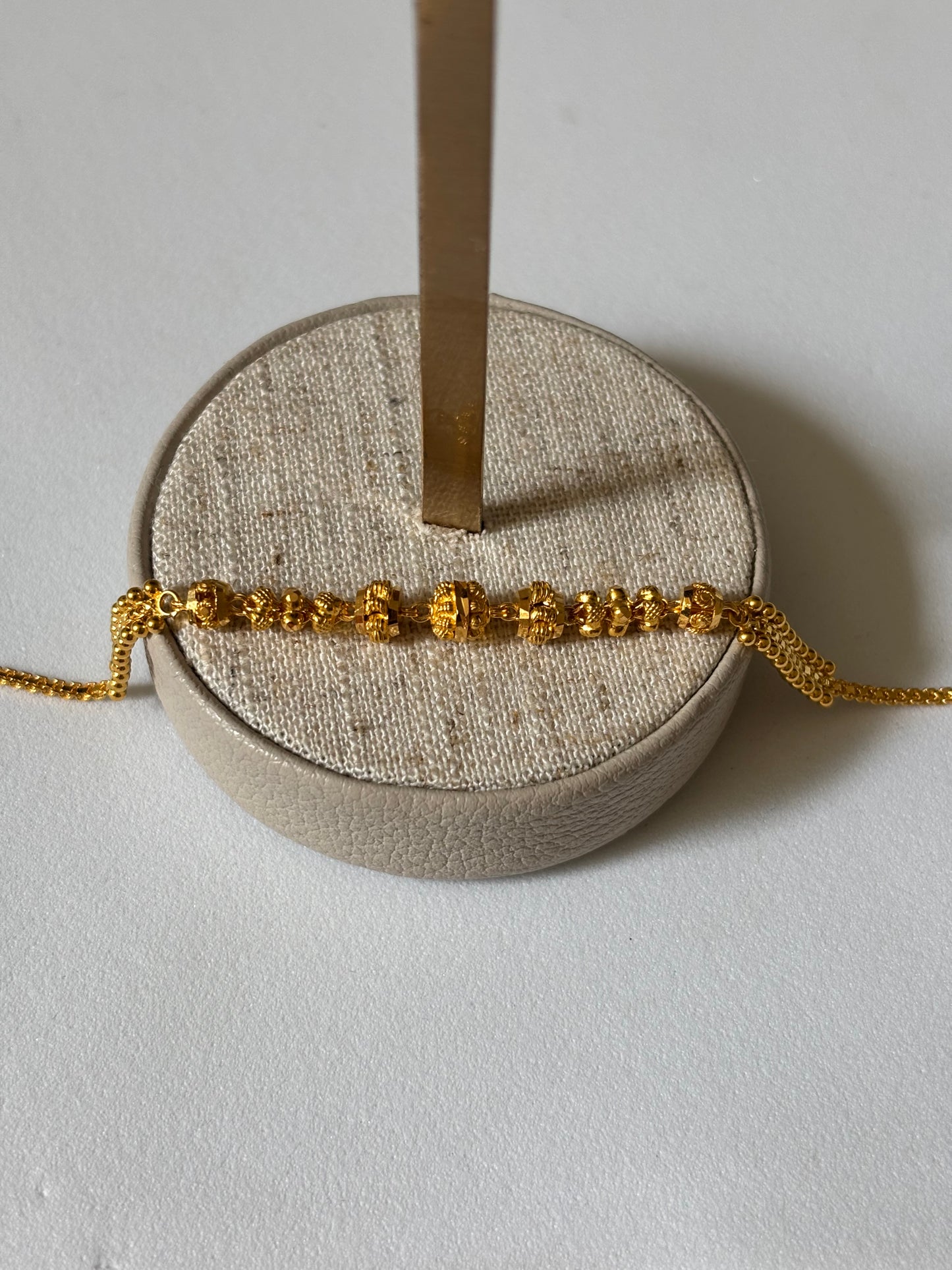 22k gold bracelet