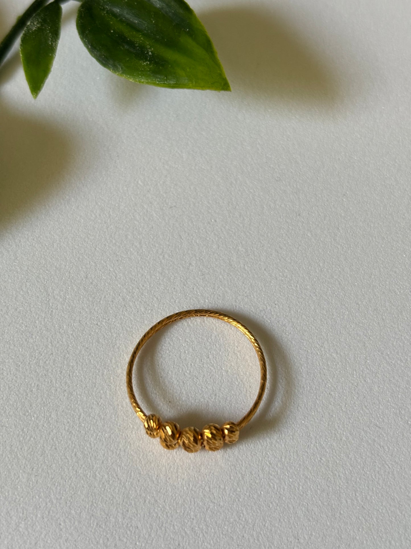 22k gold ring