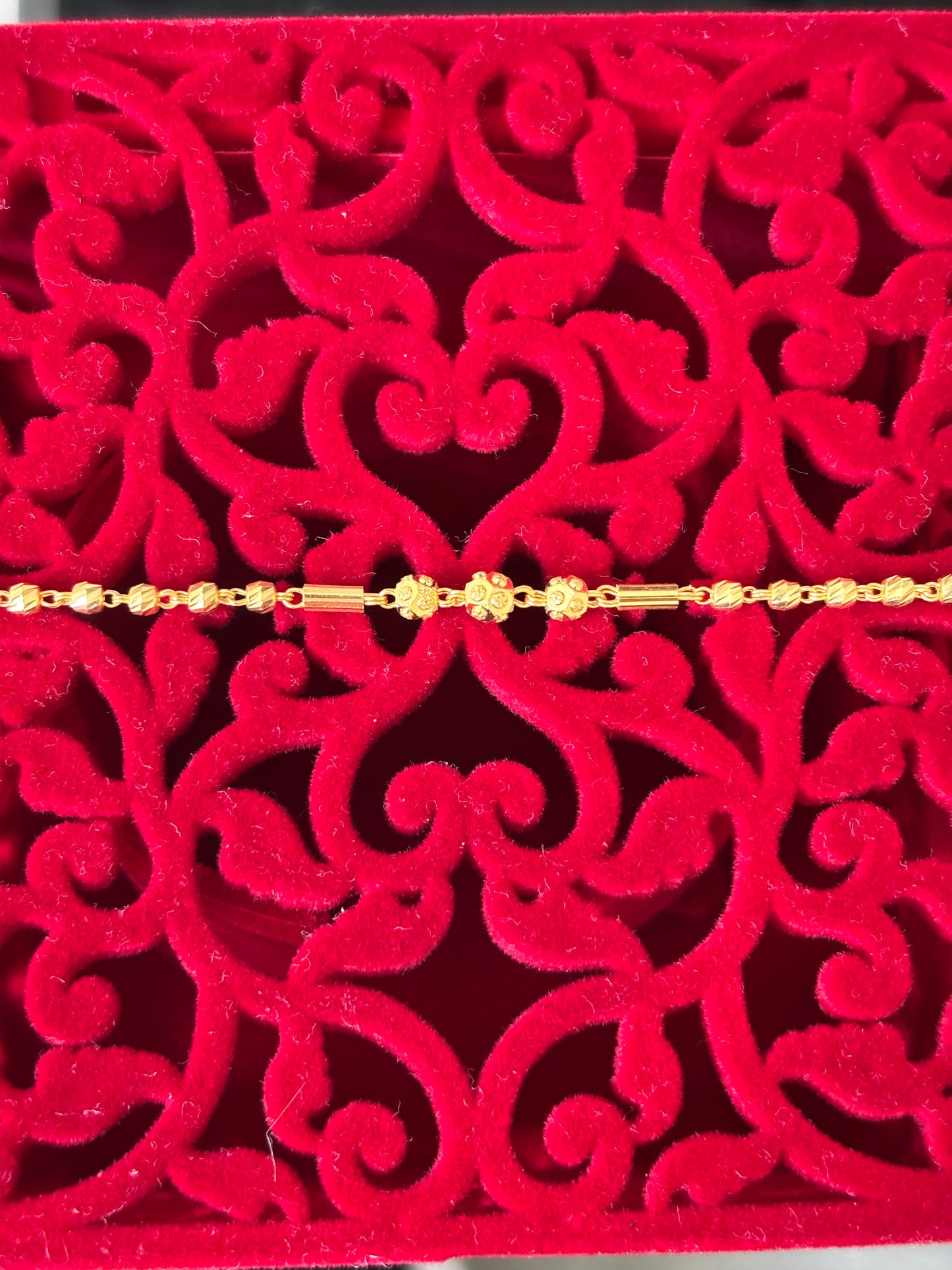 22k gold bracelet