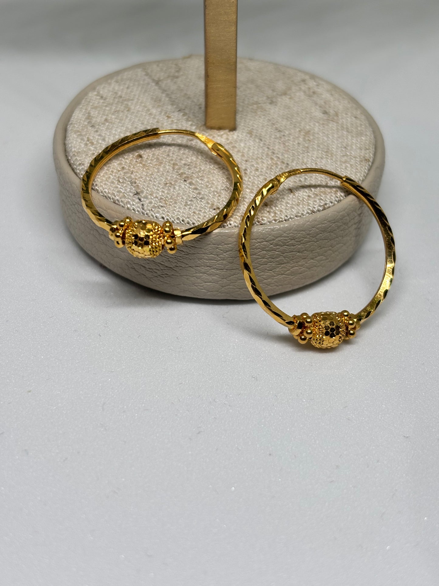 22ct gold earrings