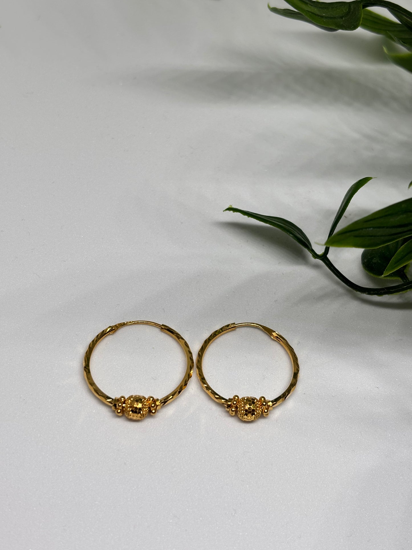 22ct gold earrings
