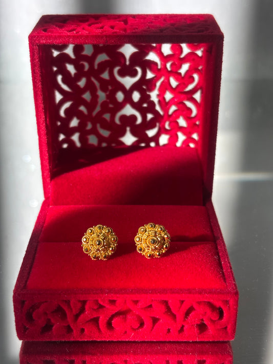 22ct gold earrings