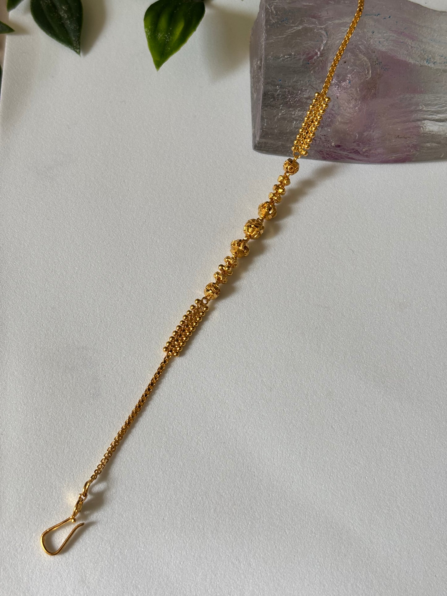 22k gold bracelet